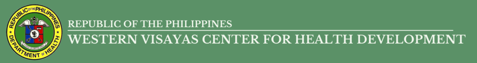 Department Of Health Western Visayas Center for Health Development